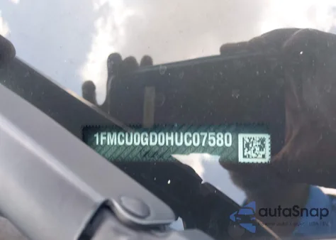 2017 Ford Escape Se from USA, damaged, VIN 1FMCU0GD0HUC07580